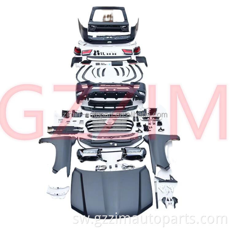 Mbele mpya ya kuwasili na nyuma ya kuboresha mwili wa mwili mzuri kwa Land Cruiser LC300